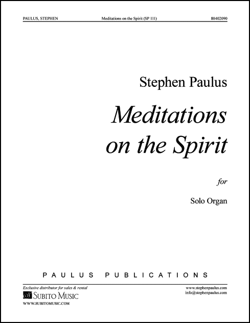 Meditations on the Spirit for Organ